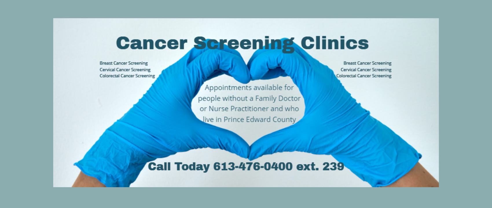 Cancer Screening Clinics