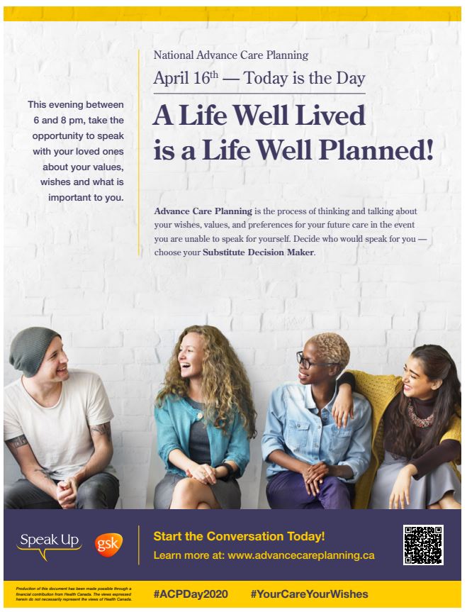 Advance Care Planning Day April 16
